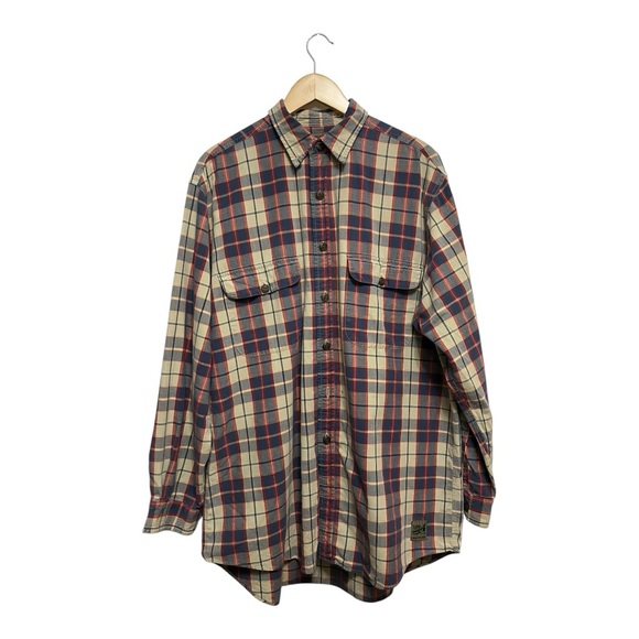 Abercrombie & Fitch Co Multicolor Plaid The Big Shirt, M - Picture 1 of 3